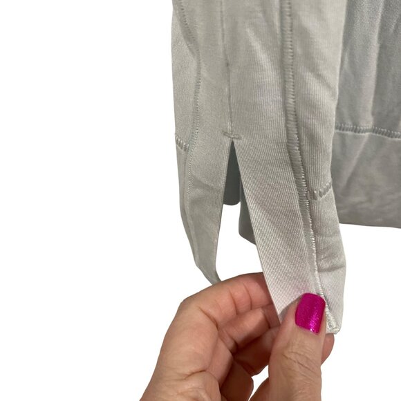 Athleta Relaxed Weekender Tee T-Shirt Light Mint Green Size M - Picture 3 of 10